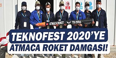 Atmaca Roket, Teknofest 2020'ye damga vurdu!