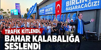 ATSO Adayı Berkay Bahar’dan Gövde Gösterisi: SKM Açılışında Trafik Kilitlendi