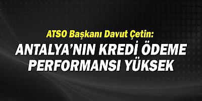 ATSO Başkanı Davut Çetin, BBDK verilerini değerlendirdi.
