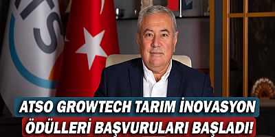 ATSO GROWTECH 2021 Tarım İnovasyon Ödülleri Başvuruları Başladı!