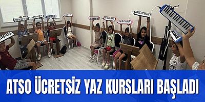 ATSO ücretsiz yaz kursları başladı
