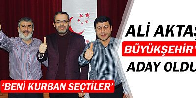Avukat Ali Aktaş, Saadet'ten Antalya Büyükşehir Adayı!
