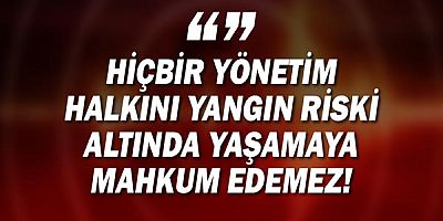 Aydın Özer: Havadan müdahale yetersiz, vatandaşın yaşadığı şok ve uğradığı zararın tarifi yok!