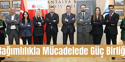 Bağımlılıkla Mücadelede Güç Birliği imza töreni gerçekleşti.