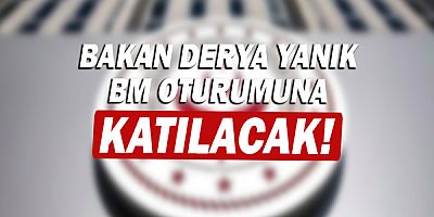 Bakan Derya Yanık BM oturumuna katılacak!