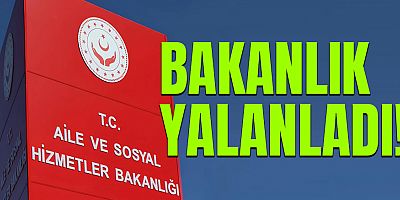 Bakanlık paylaşımın yalan olduğunu açıkladı.