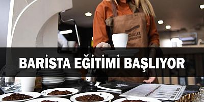 Barista eğitimi başlıyor