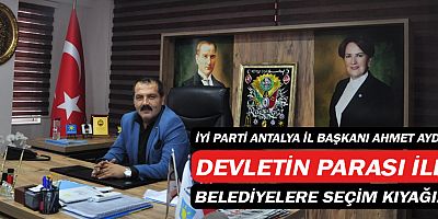 Başkan Aydın'dan Ak Partili Belediyelere sert tepki!