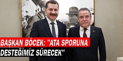 Başkan Böcek, “Ata sporuna desteğimiz sürecek”