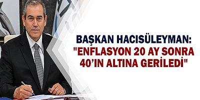 Başkan Hacısüleyman: 