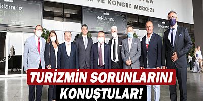 Başkan Muhittin Böcek Turizm Fuarı’nda!