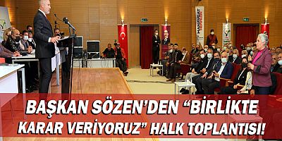 Başkan Şükrü Sözen'den 