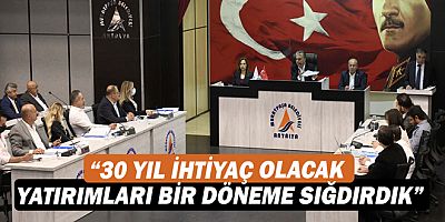 Başkan Uysal, “30 yıl ihtiyaç olacak yatırımları bir döneme sığdırdık”