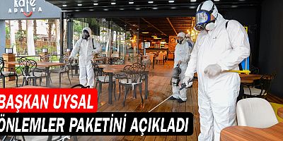 Başkan Uysal, önlemler paketini açıkladı