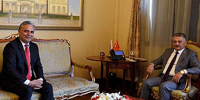 Başkan Uysal'dan, Vali Yazıcı’ya ziyaret