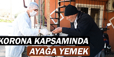 Belediyeden ‘evde kal’ menüsü hizmeti.