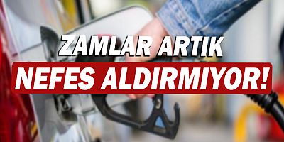 Benzin ve motorine bir büyük zam daha!
