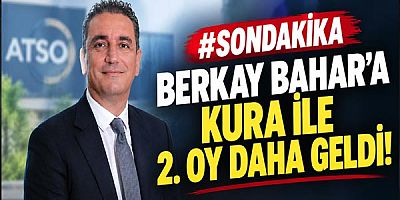 Berkay Bahar'a Kura İle 2. Oy Daha Geldi!