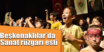 Beşkonaklılar’da sanat rüzgarı esti