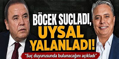 Böcek Suçladı, Uysal Yalanladı