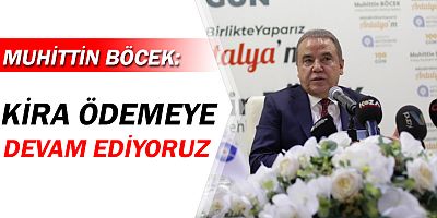 Böcek'ten Kepez Santral açıklaması...