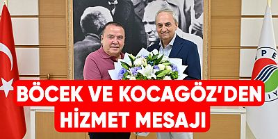 Böcek ve Kocagöz’den ‘ hizmet’ mesajı