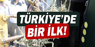 Bu proje Türkiye’de bir ilk!
