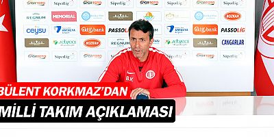 Bülent Korkmaz'dan milli takım açıklaması!