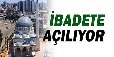 Burdurlu Hasan Dikici Camii ibadete açılıyor