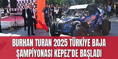 Burhan Turan 2025 Türkiye Baja Şampiyonası Kepez’de başladı