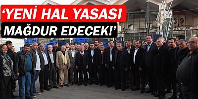 Büyükşehir Adayı Muhittin Böcek, ‘Hal’ esnafını ziyaret etti...