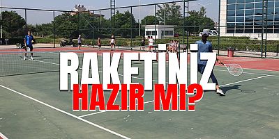 Büyükşehir Belediyesi Döşemealtı’nda yeni tenis kursu açtı.