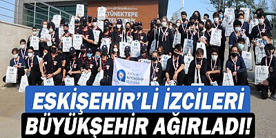 Büyükşehir Belediyesi Eskişehirli izcileri ağırladı!