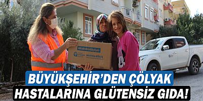 Büyükşehir’den çölyak hastalarına glütensiz gıda yardımı!