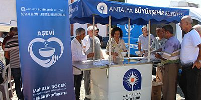 Büyükşehir’den Gazipaşa’da aşure ikramı