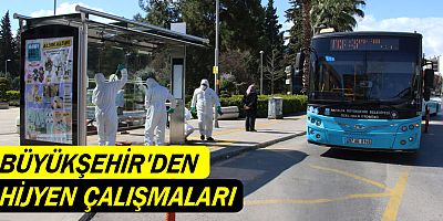 Büyükşehir'den hijyen çalışması