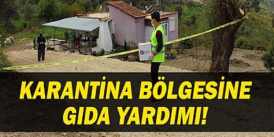Büyükşehir’den karantina bölgesine gıda paketi