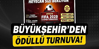 Büyükşehir’den Ödüllü FIFA 2020 Turnuvası