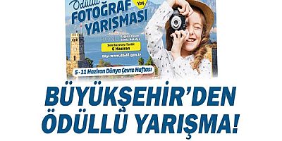 Büyükşehir'den ödüllü fotoğraf yarışması!