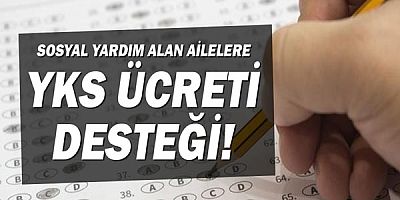 Büyükşehir’den sosyal yardım alan ailelere YKS ücreti desteği 