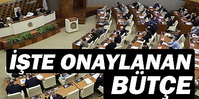 Büyükşehir’in 2021 bütçesi 2 Milyar 950 milyon TL