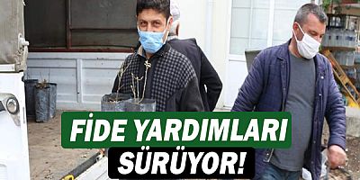 Büyükşehir’in fide yardımları sürüyor!