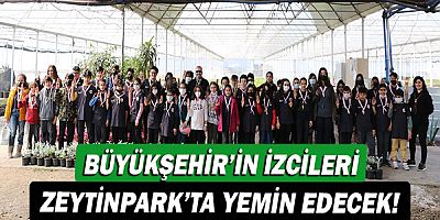 Büyükşehir’in izcileri Zeytinpark’ta yemin edecek!
