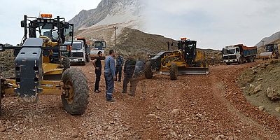 Kırsalda çalışmalar sürüyor