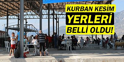 Büyükşehir, kurban kesim yerlerini belirledi