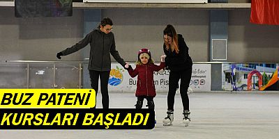 Buz pateni kursları başladı