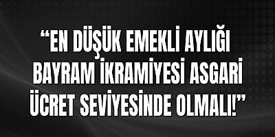 Cavit Arı: En Düşük Emekli Aylığı Asgari Ücret Seviyesinde Olmalı