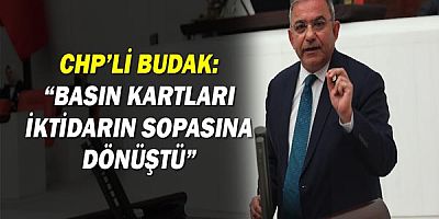 Çetin Osman Budak: Basın katları iktidarın sopasına dönüştü.