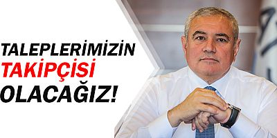 Davut Çetin'den ATSO üyelerine mesaj.