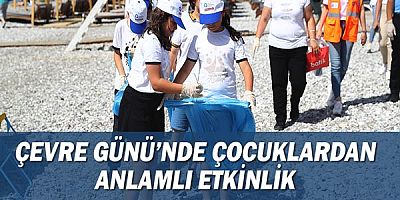 Çevre Günü’nde çocuklardan anlamlı etkinlik